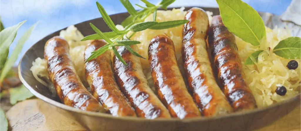 Authentic German Bratwurst