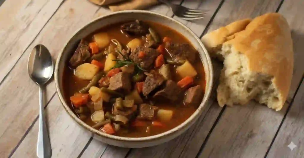 Cozy Apple Cider Beef Stew (Slow Cooker, Family-Friendly)