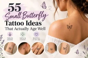 55 Small Butterfly Tattoo Ideas That Actually Age Well