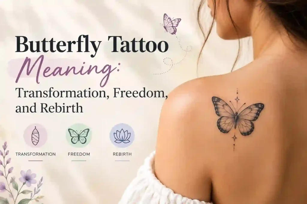 Butterfly Tattoo Meaning: Transformation, Freedom, and Rebirth generate featured image for article