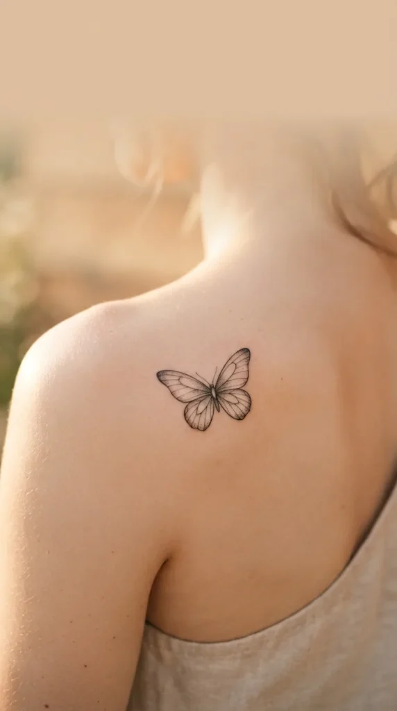 Harry Styles Butterfly Tattoo