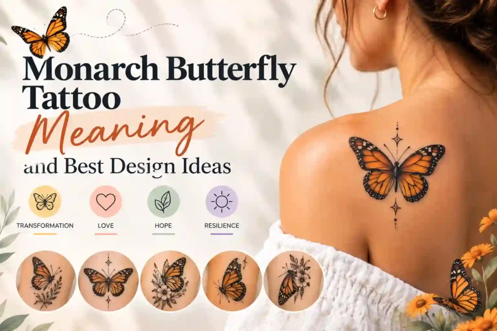 Monarch Butterfly Tattoo Meaning and Best Design Ideas
