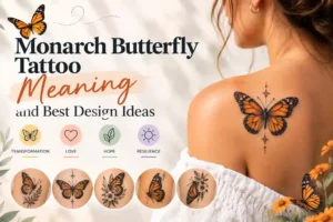 Monarch Butterfly Tattoo Meaning and Best Design Ideas