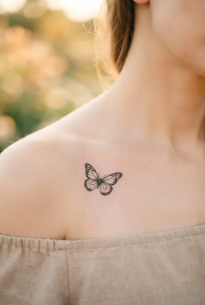 Butterfly Tattoo Guide" + "Meanings • Styles • Placements