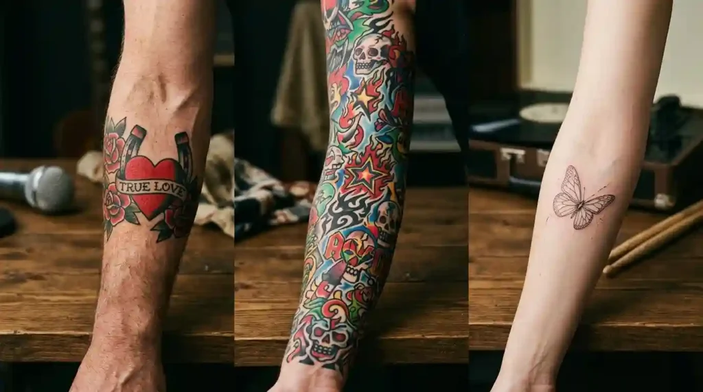 singer tattoo moments from 30 legendary artists iconic ink styles